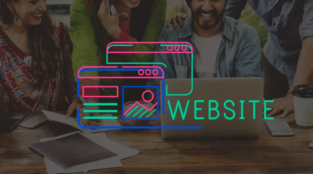 Website development process from planning and design to launch and support.
